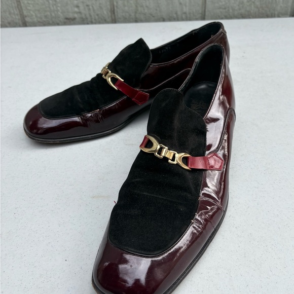 Johnston & Murphy Other - Johnston & Murphy Burgundy and Black Loafers